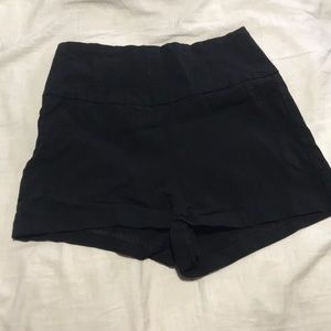 Spandex high waist shorts